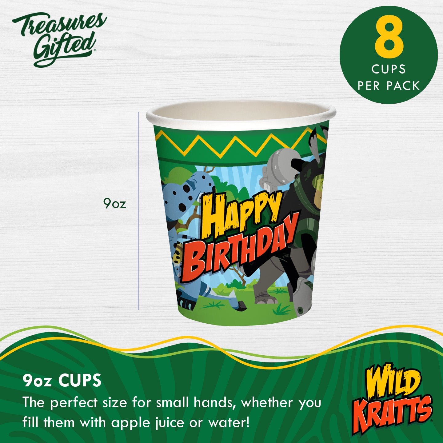 Wild Kratts Cups - Wild Kratts Party Supplies