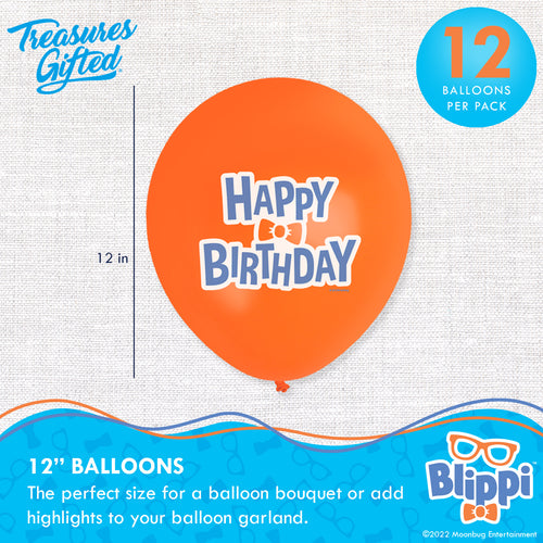 Blippi Balloon Bouquet - Blippi Party Supplies