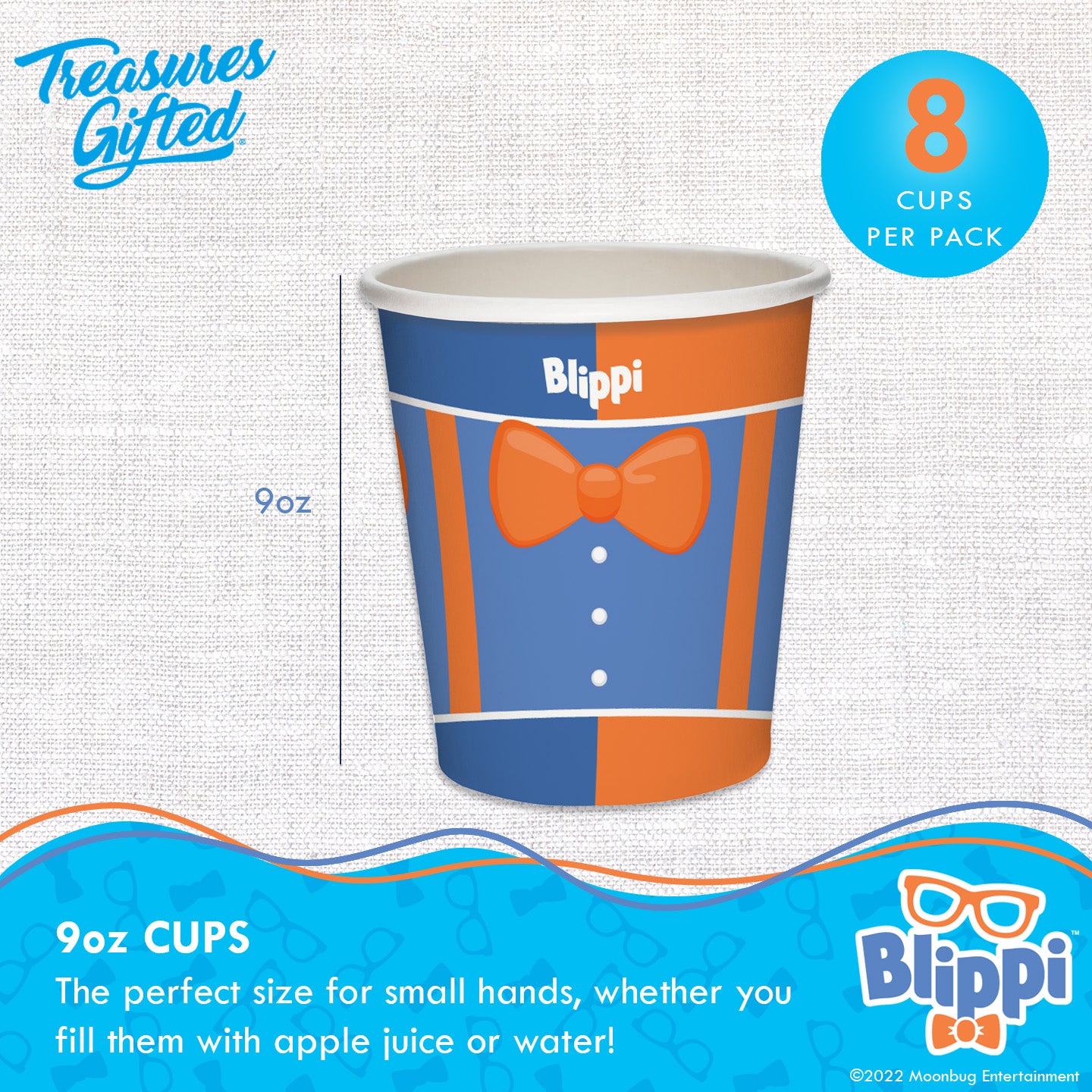 Blippi Cups - Blippi Party Supplies