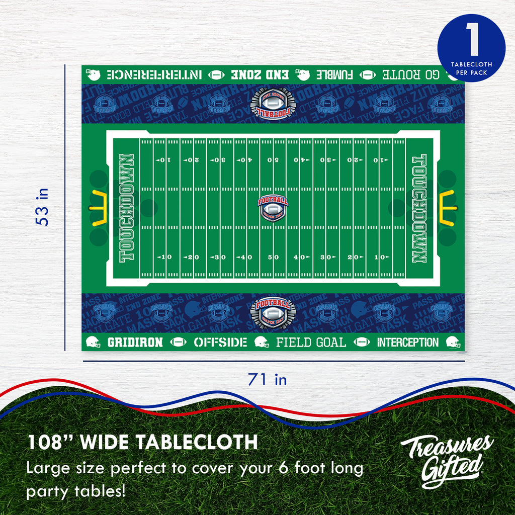 Football Tablecloth - Football Party Supplies