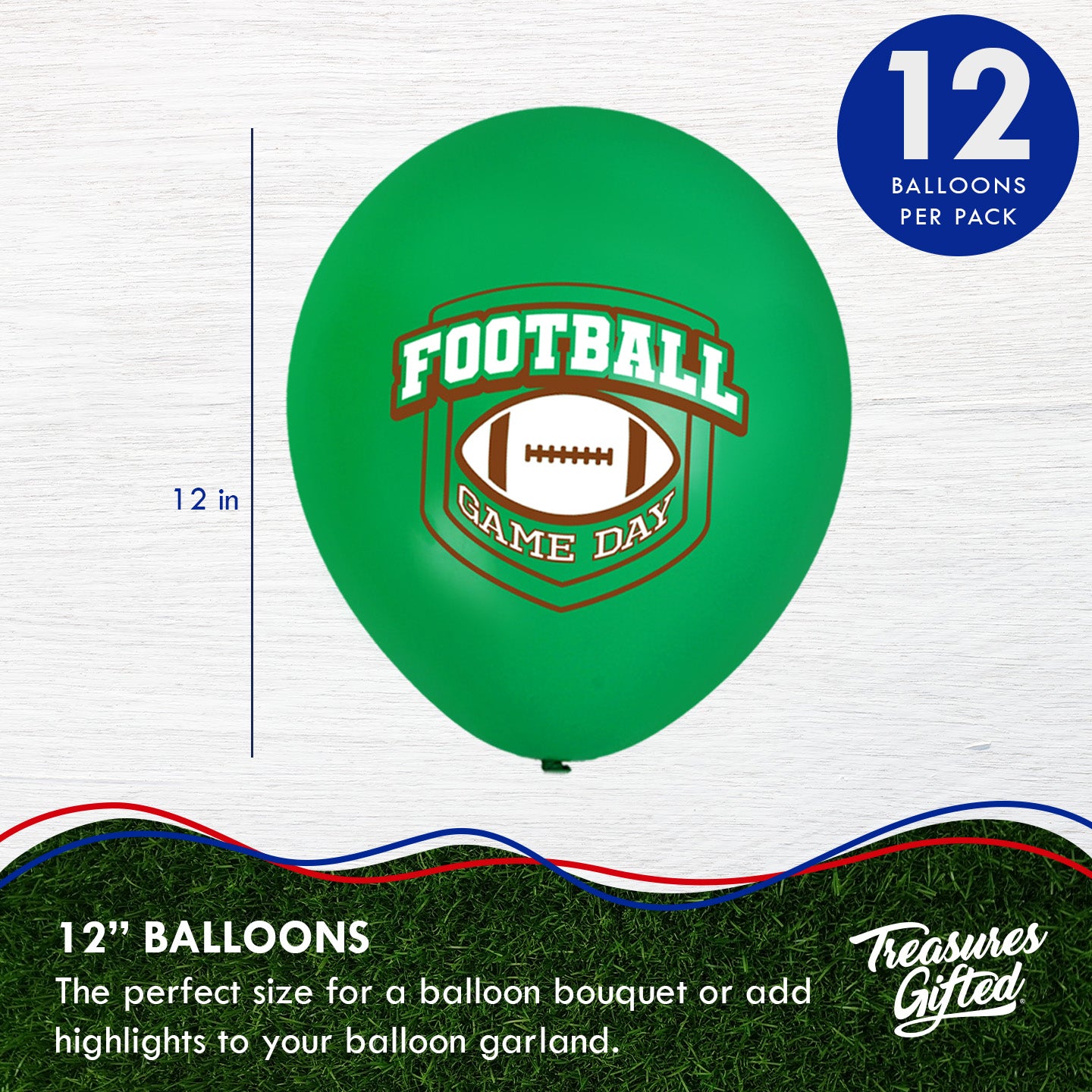 Football Balloons - Football Birthday Party Supplies
