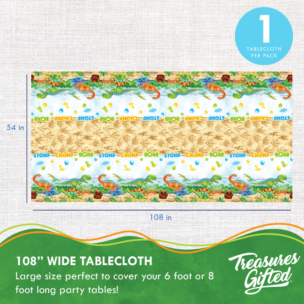 Dinosaur Tablecloth - Dinosaur Party Supplies