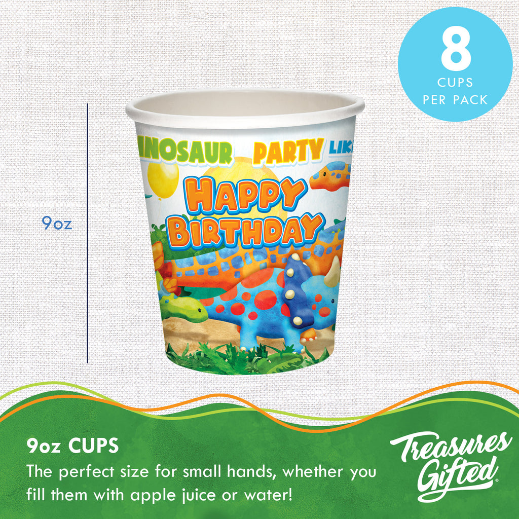 Dinosaur Cups - Dinosaur Party Supplies