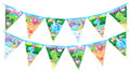 Girl Dinosaur Birthday Banner Pennant - Girl Dinosaur Party Supplies