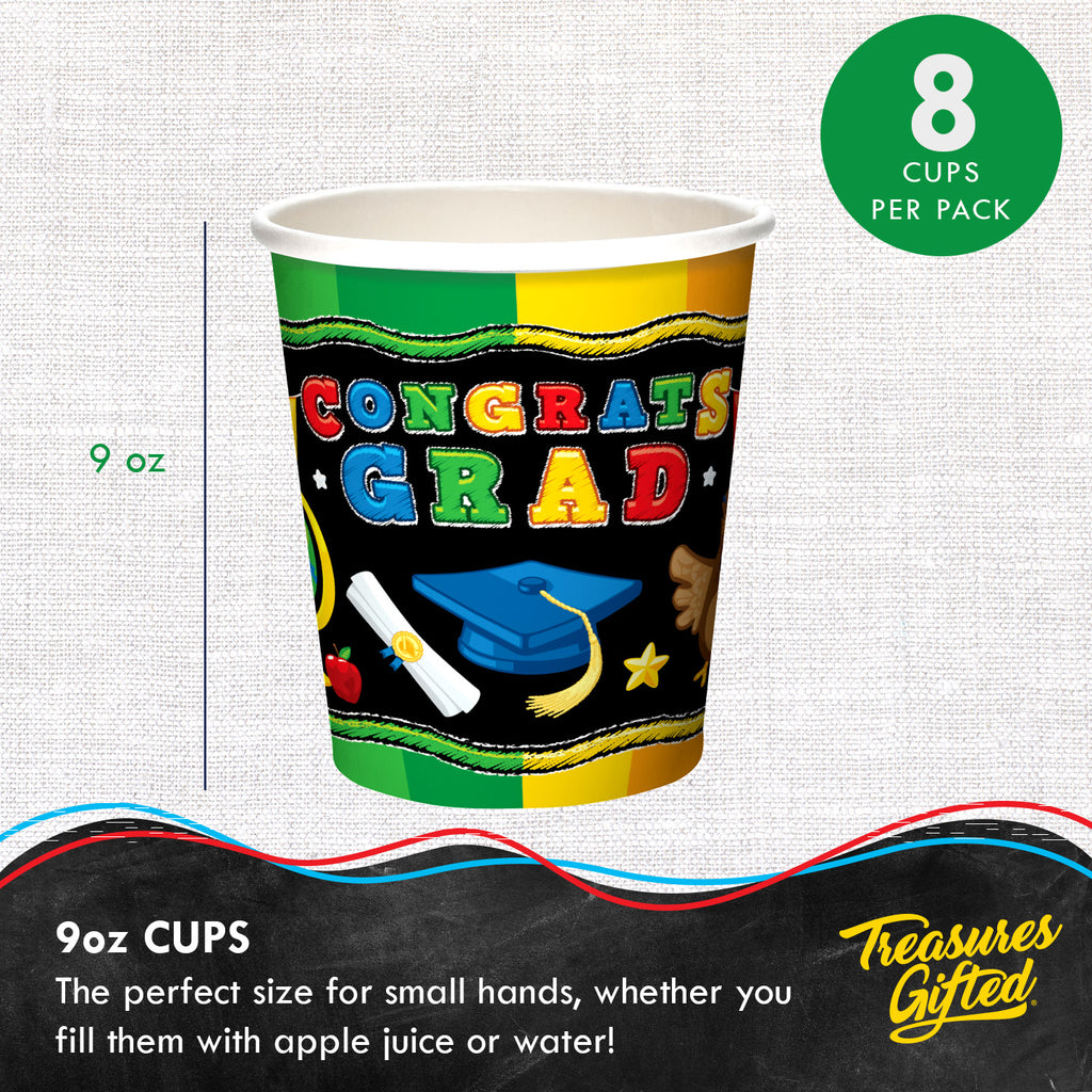 Kindergarten Graduation Cups - Kindergarten Graduation Party Decorations