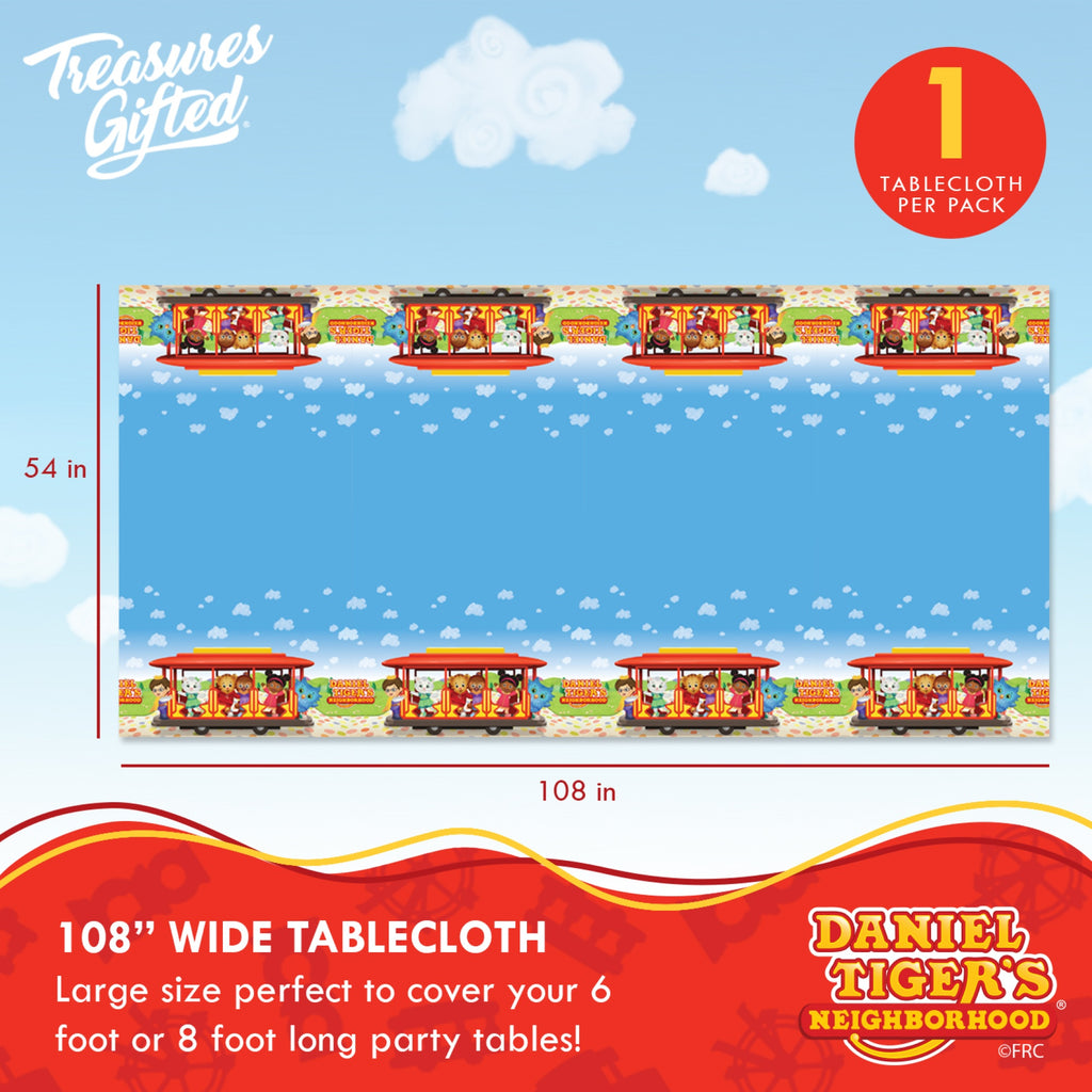 Daniel Tiger Tablecloth - Daniel Tiger Birthday Supplies