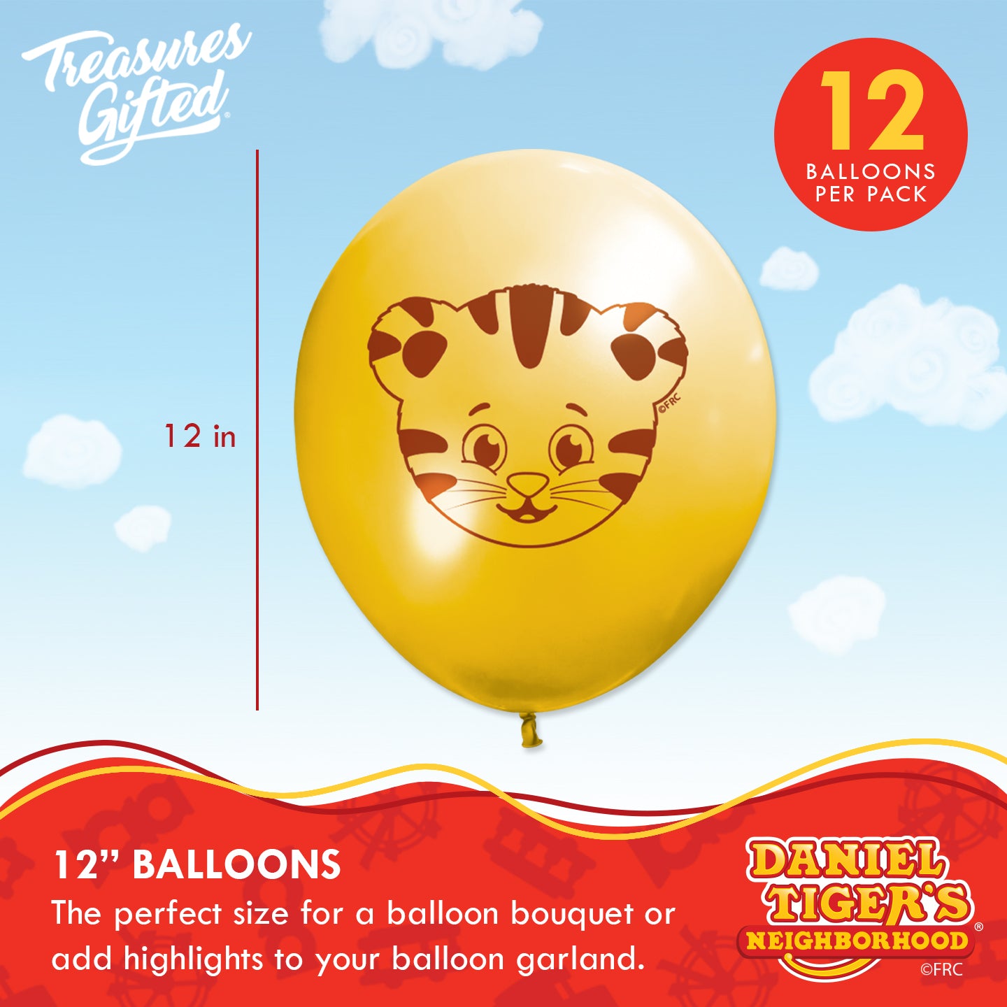 Daniel Tiger Balloons - Daniel Tiger Birthday Supplies