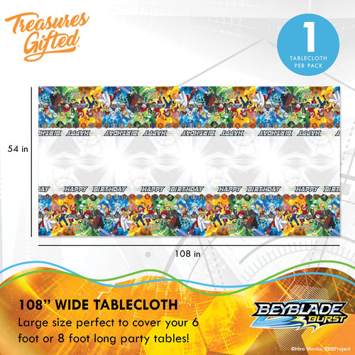 BEYBLADE Tablecloth - BEYBLADE Party Supplies