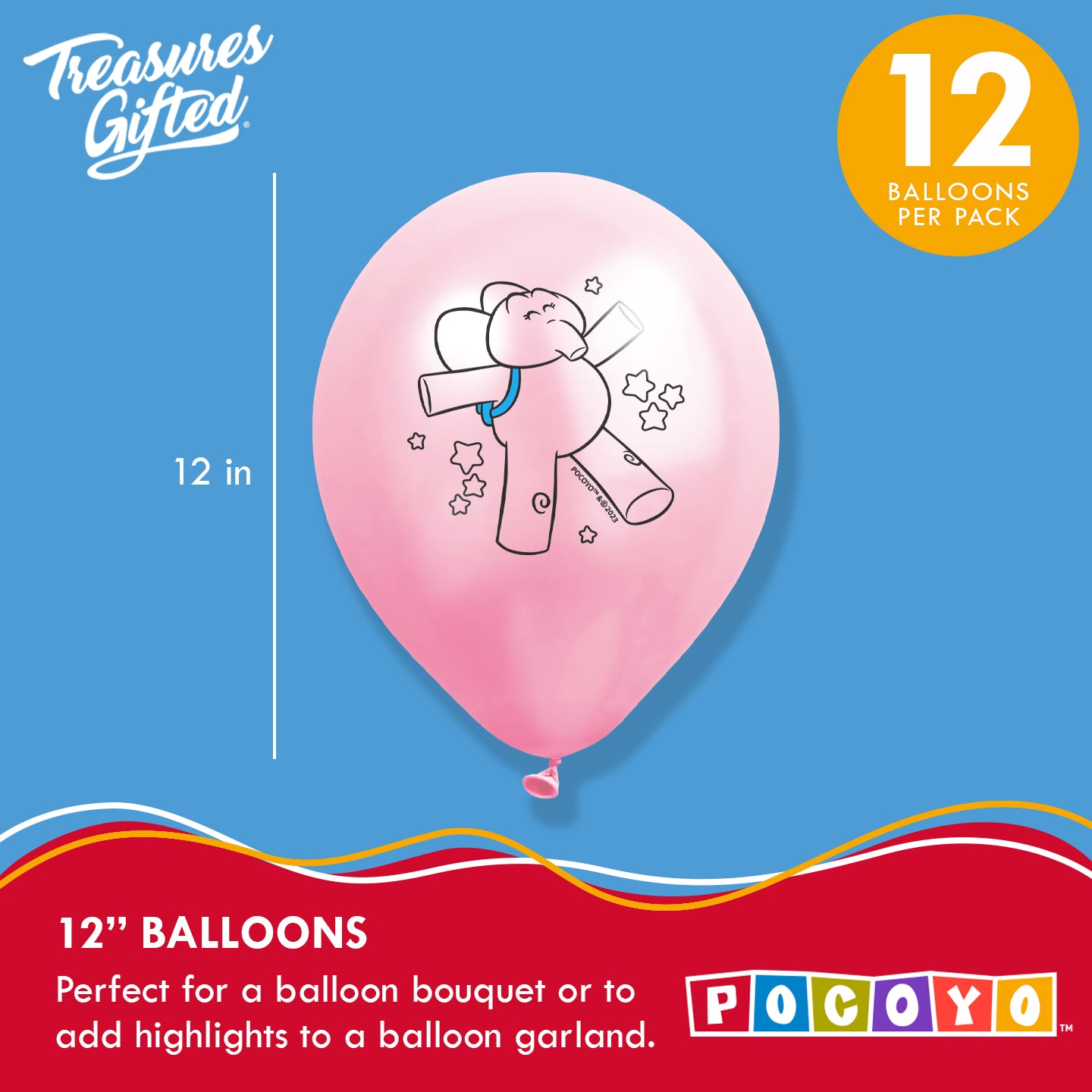 Pocoyo Balloon Bouquet - Pocoyo Party Supplies