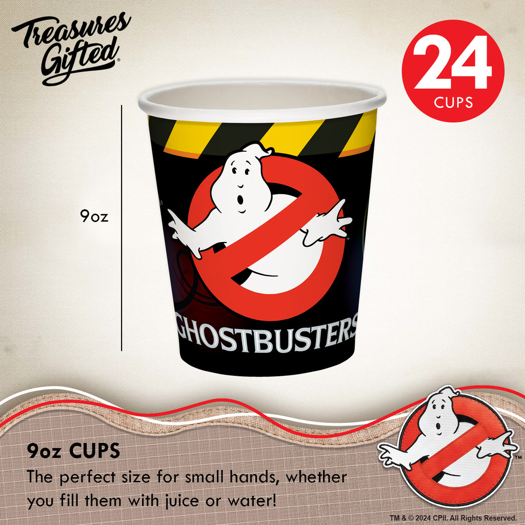 Ghostbusters Party Supplies Tableware Deluxe Set for 24 Guests