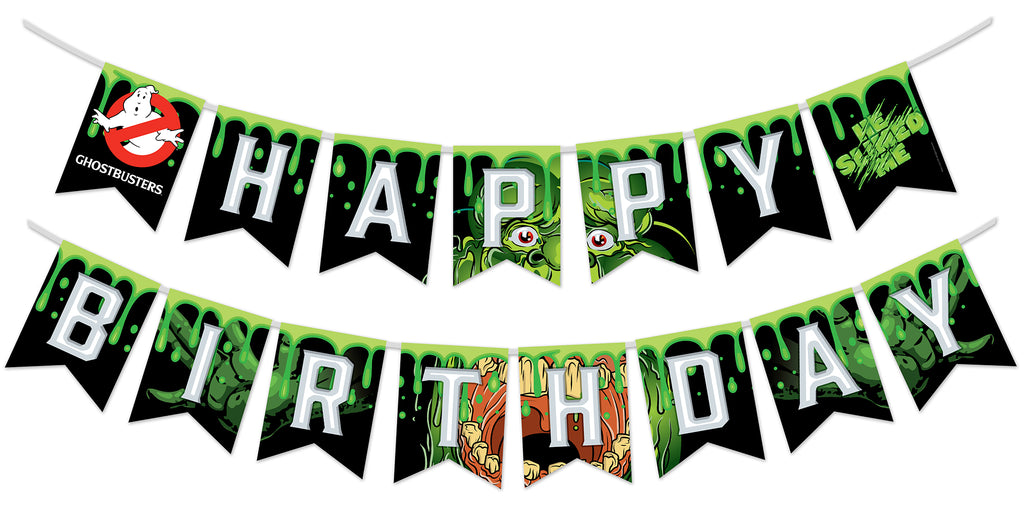 Ghostbusters Birthday Banner - Ghostbusters Party Supplies