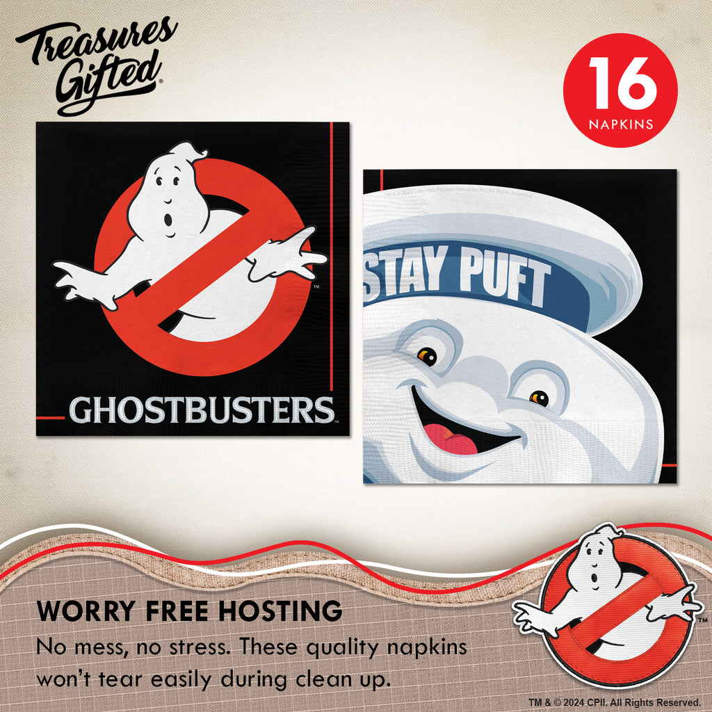 Ghostbusters Party Supplies Complete Set for 16 Guests
