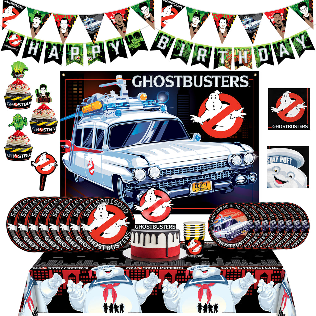 Ghostbusters Party Supplies Ultimate Set for 24 Guests