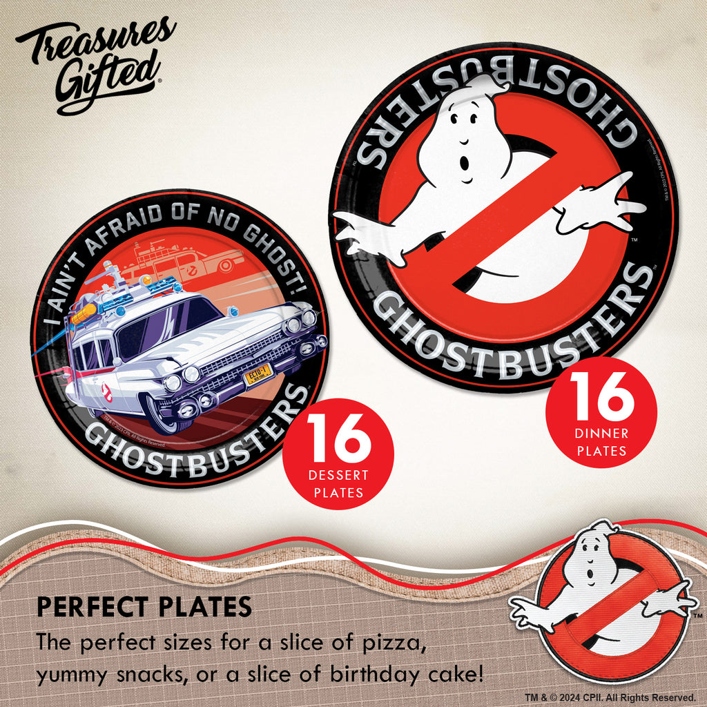 Ghostbusters Party Supplies Ultimate Set for 16 Guests
