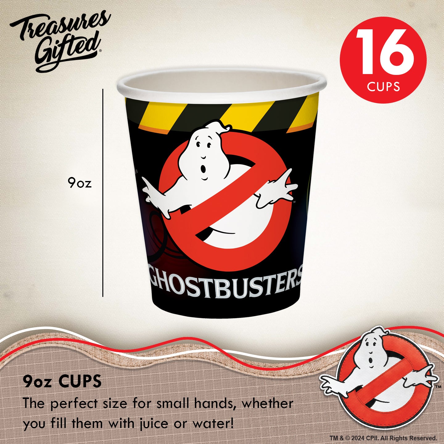Ghostbusters Party Supplies Ultimate Set for 16 Guests