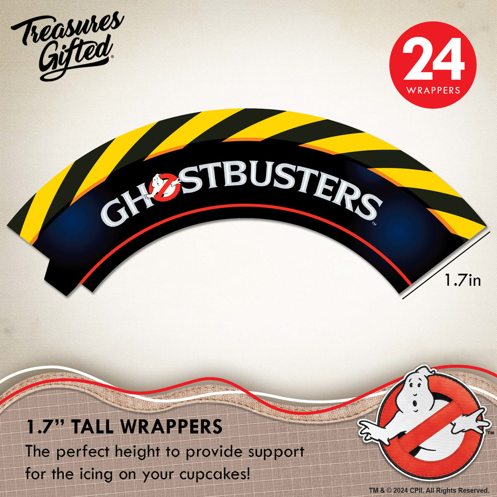 Ghostbusters Cake Topper & Ghostbusters Cupcake Toppers Kit