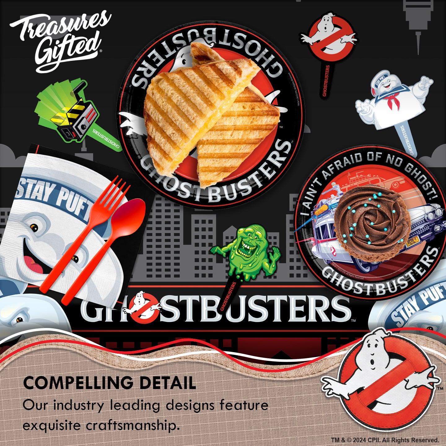 Ghostbusters Tablecloth - Ghostbusters Party Supplies