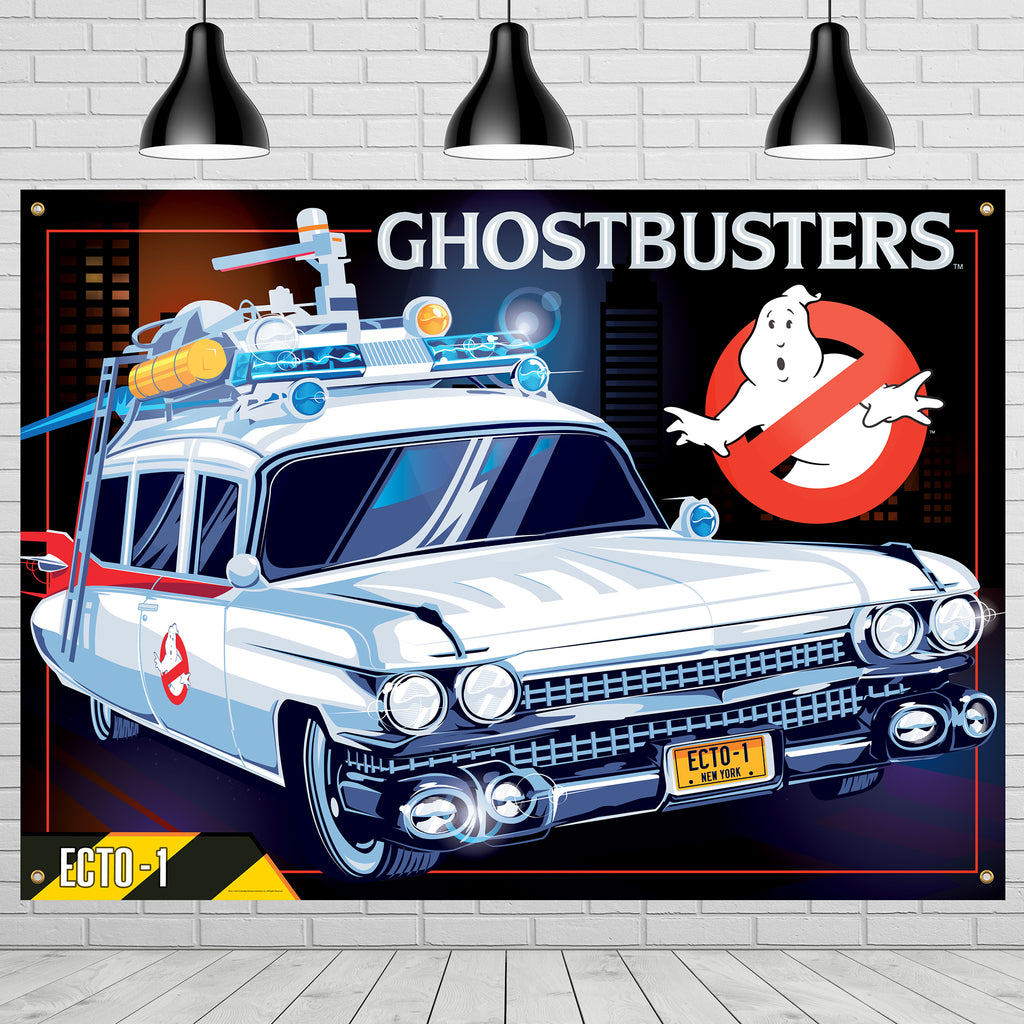 Ghostbusters Backdrop - Ghostbusters Party Supplies