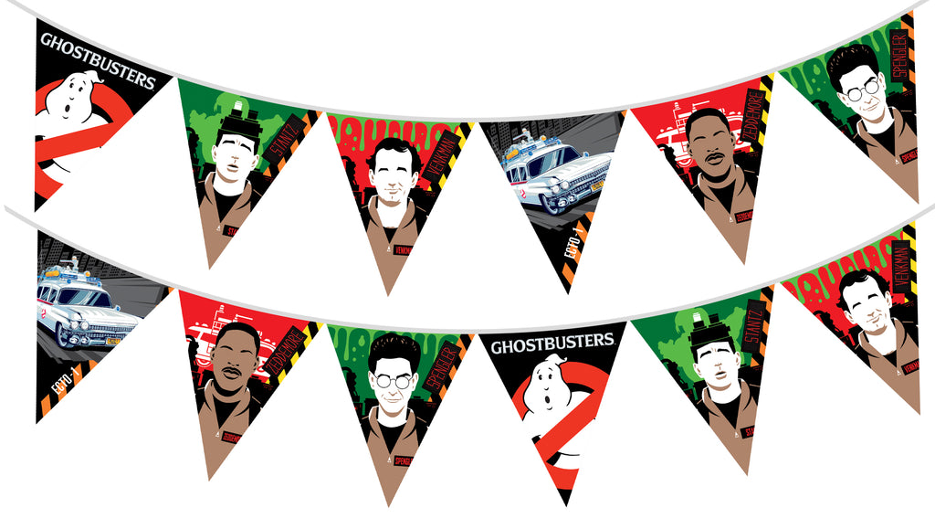 Ghostbusters Banner Pennant - Ghostbusters Party Supplies