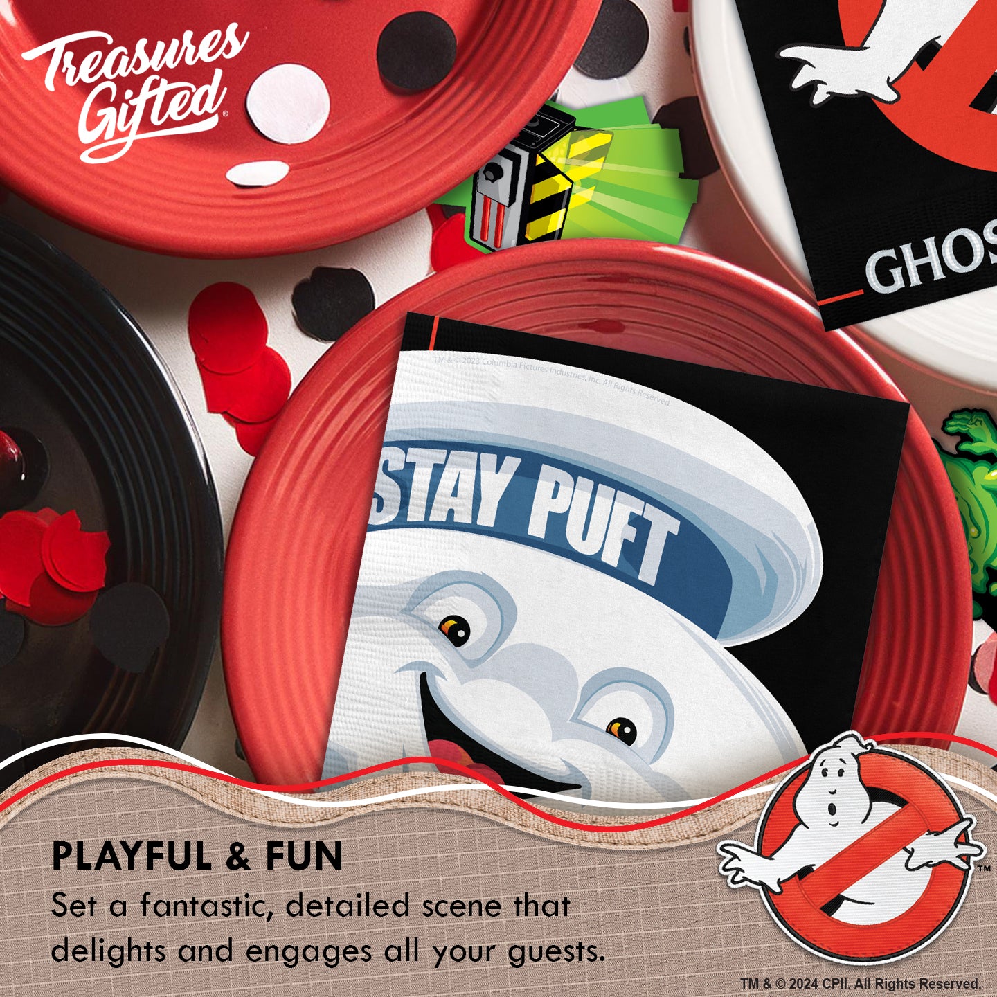 Ghostbusters Napkins - Ghostbusters Party Supplies