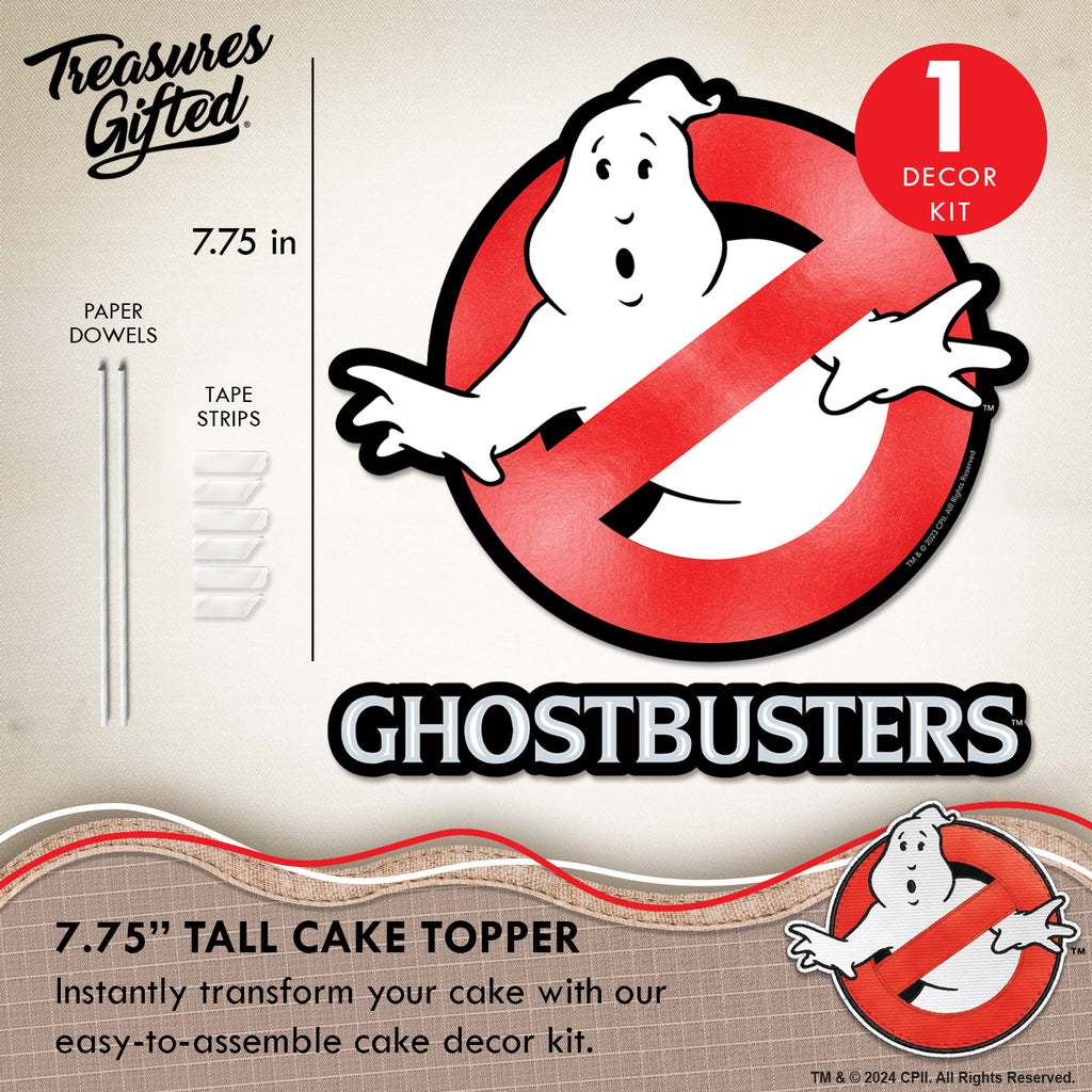 Ghostbusters Cake Topper - Ghostbusters Party Supplies