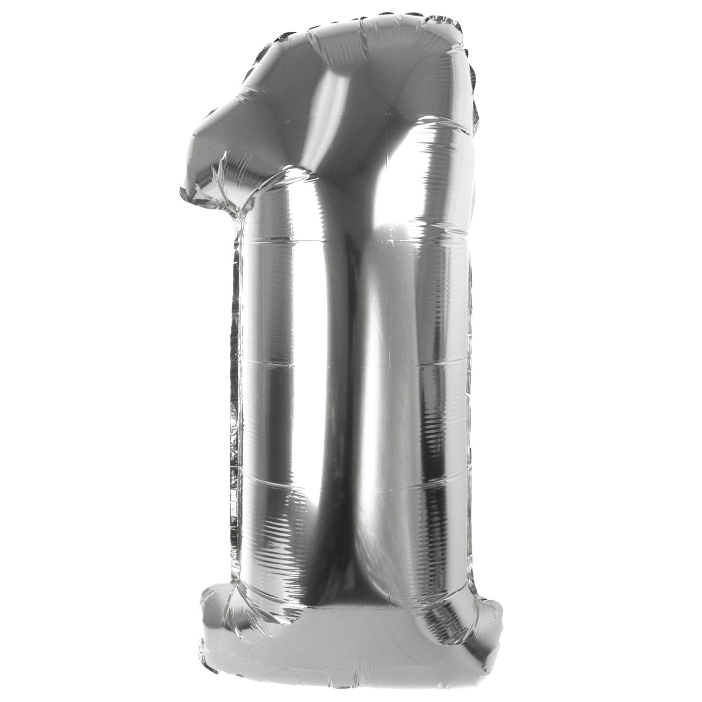 16 Inch Silver Foil Number Balloon