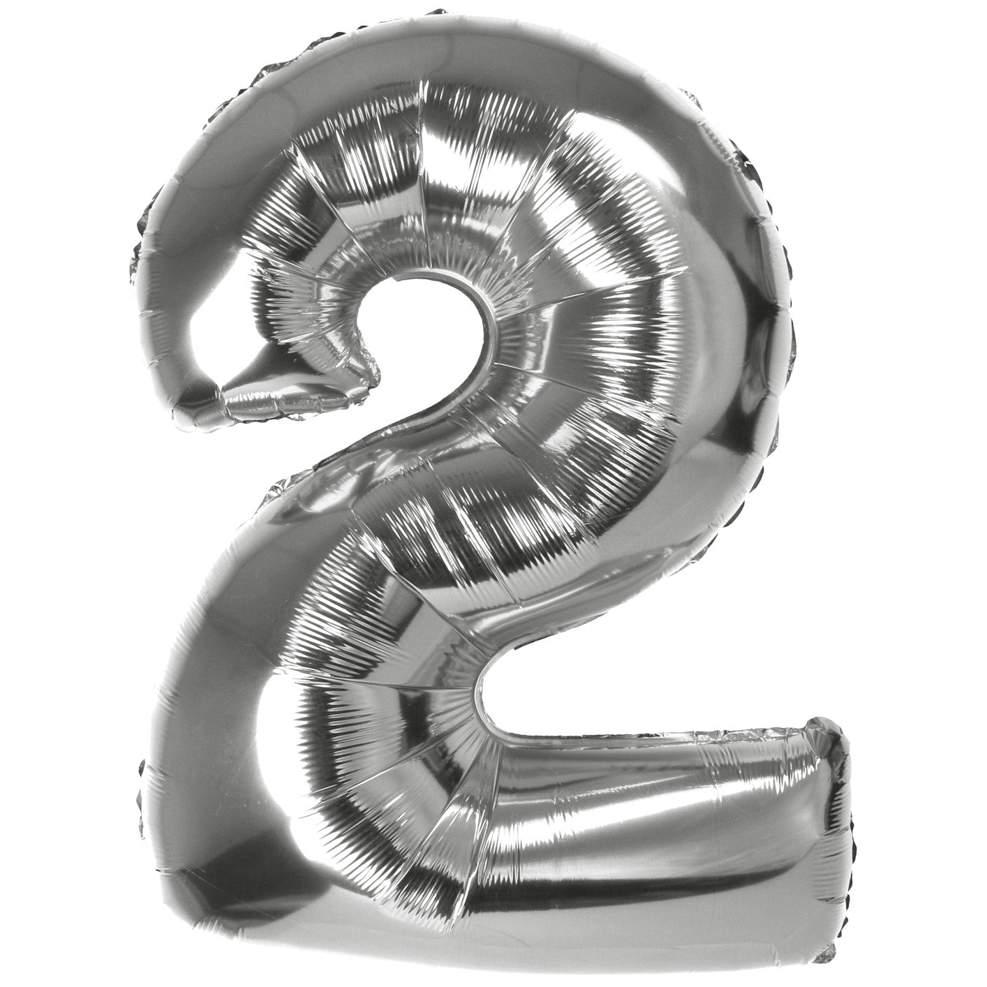 40 Inch Silver Foil Number Balloon