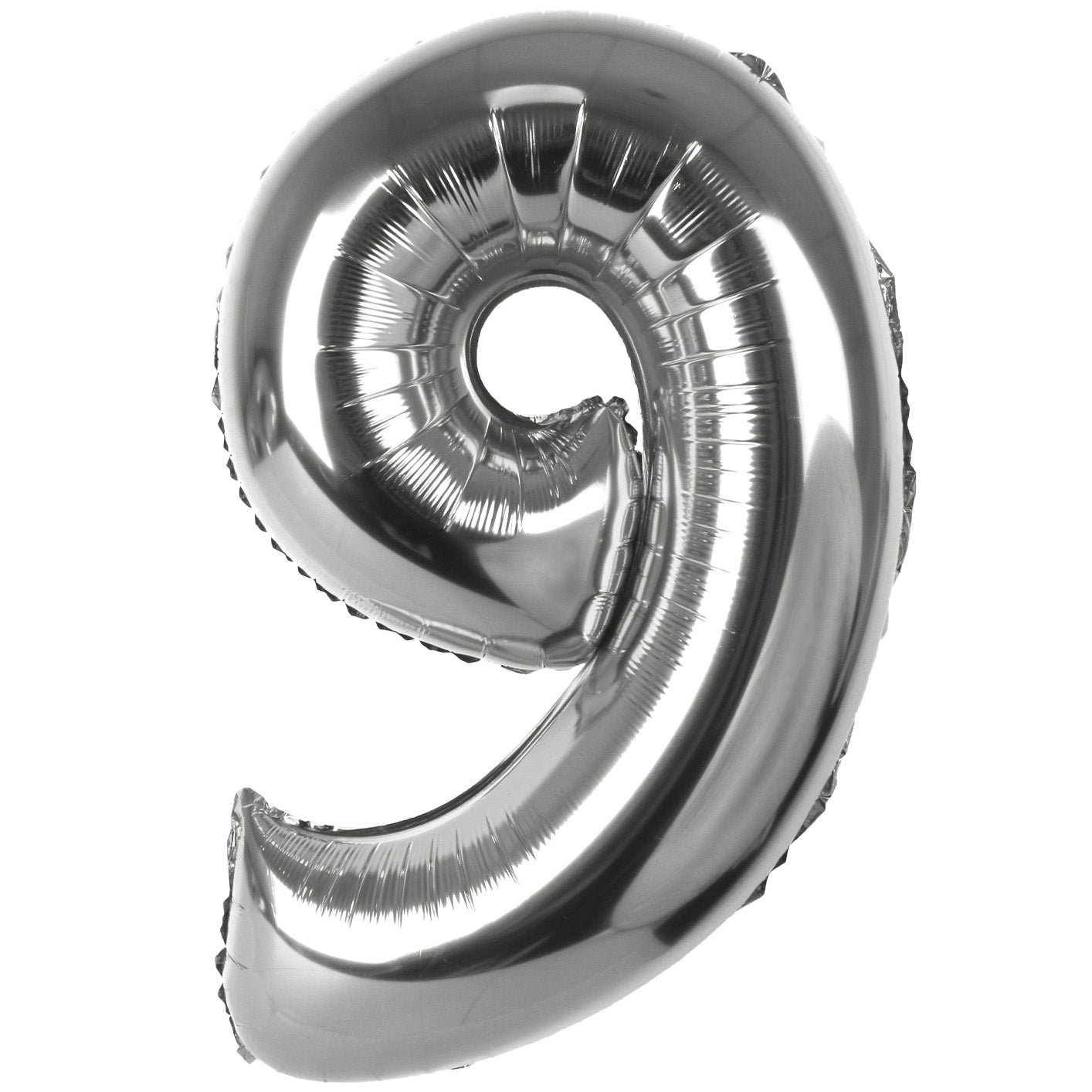 40 Inch Silver Foil Number Balloon