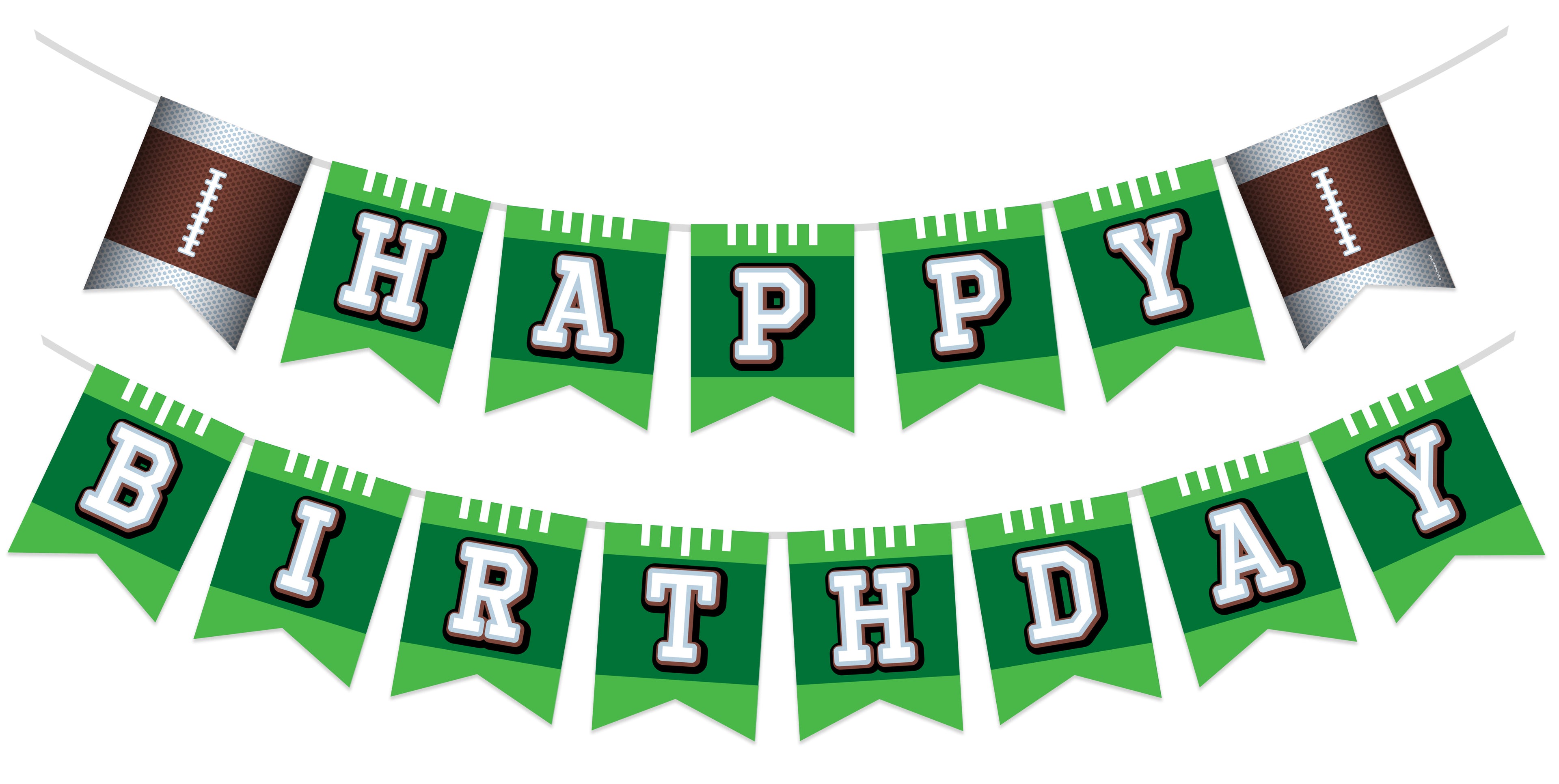 Football Birthday Party Supplies - Banner