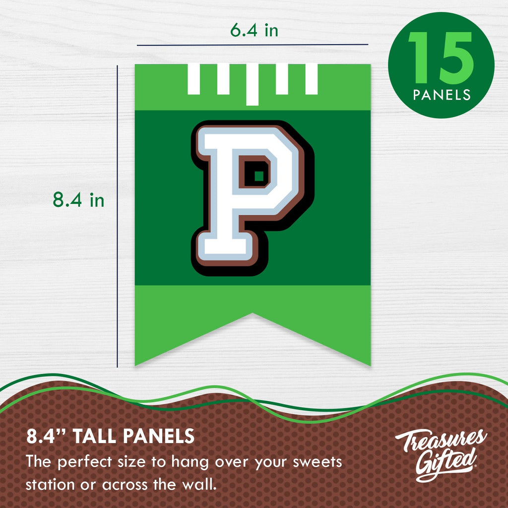 Football Birthday Party Supplies - Banner