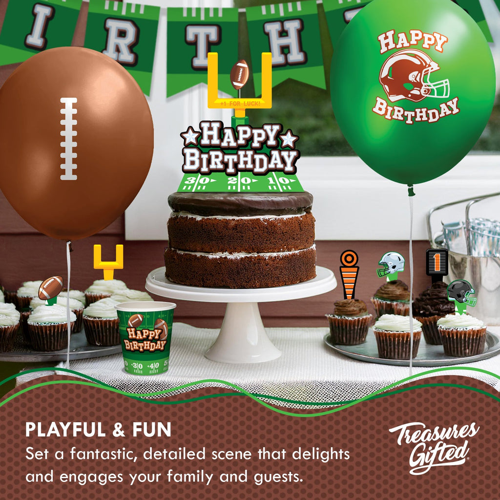 Football Birthday Party Supplies - Banner
