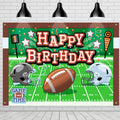 Football Birthday Party Supplies - Backdrop
