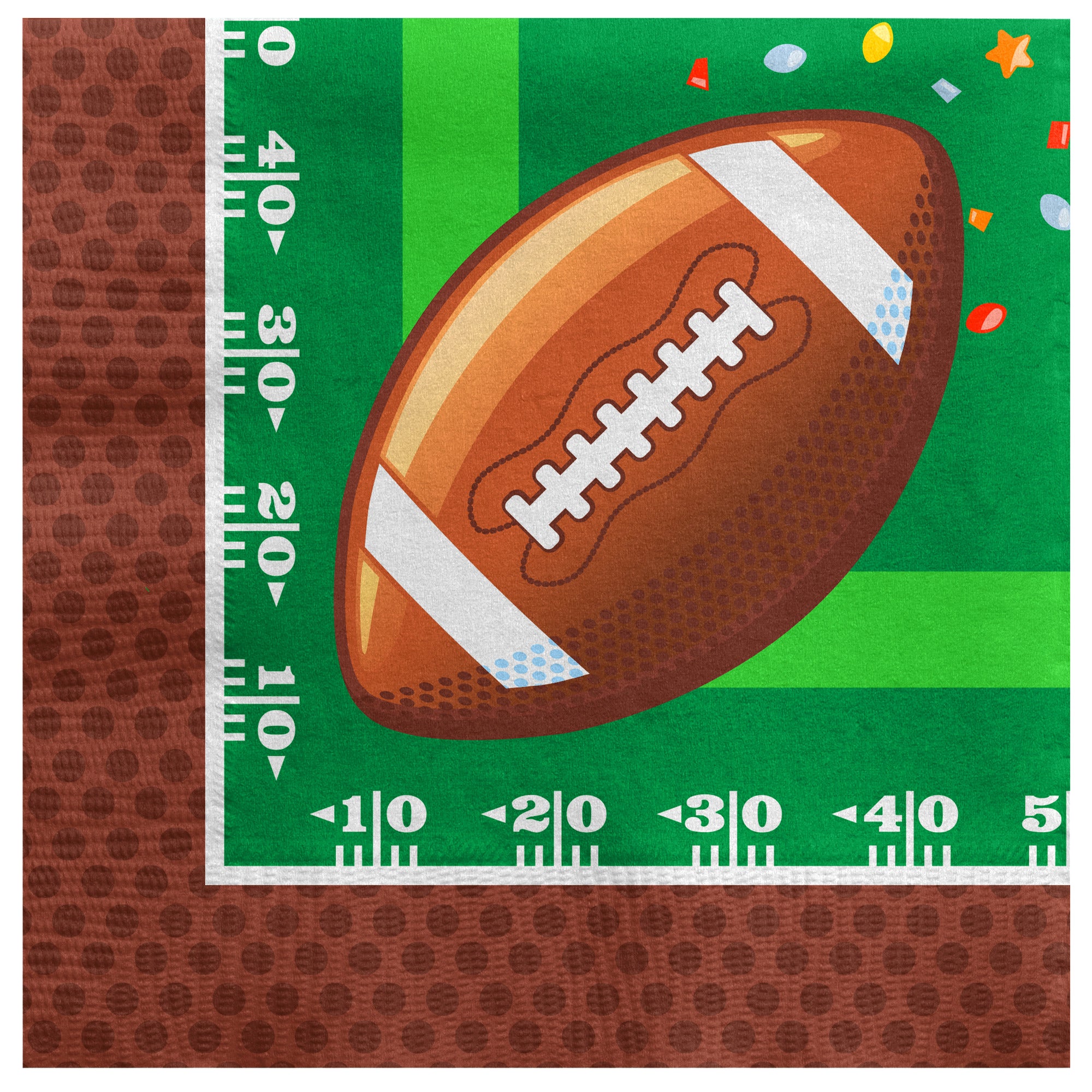 Football Birthday Party Supplies - Napkins