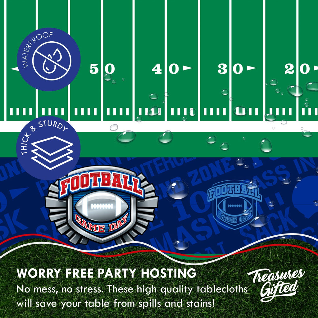 Football Tablecloth - Football Party Supplies