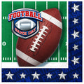 Football Napkins - Football Birthday Party Supplies