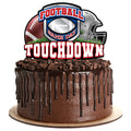 Football Cake Topper - Football Birthday Party Supplies