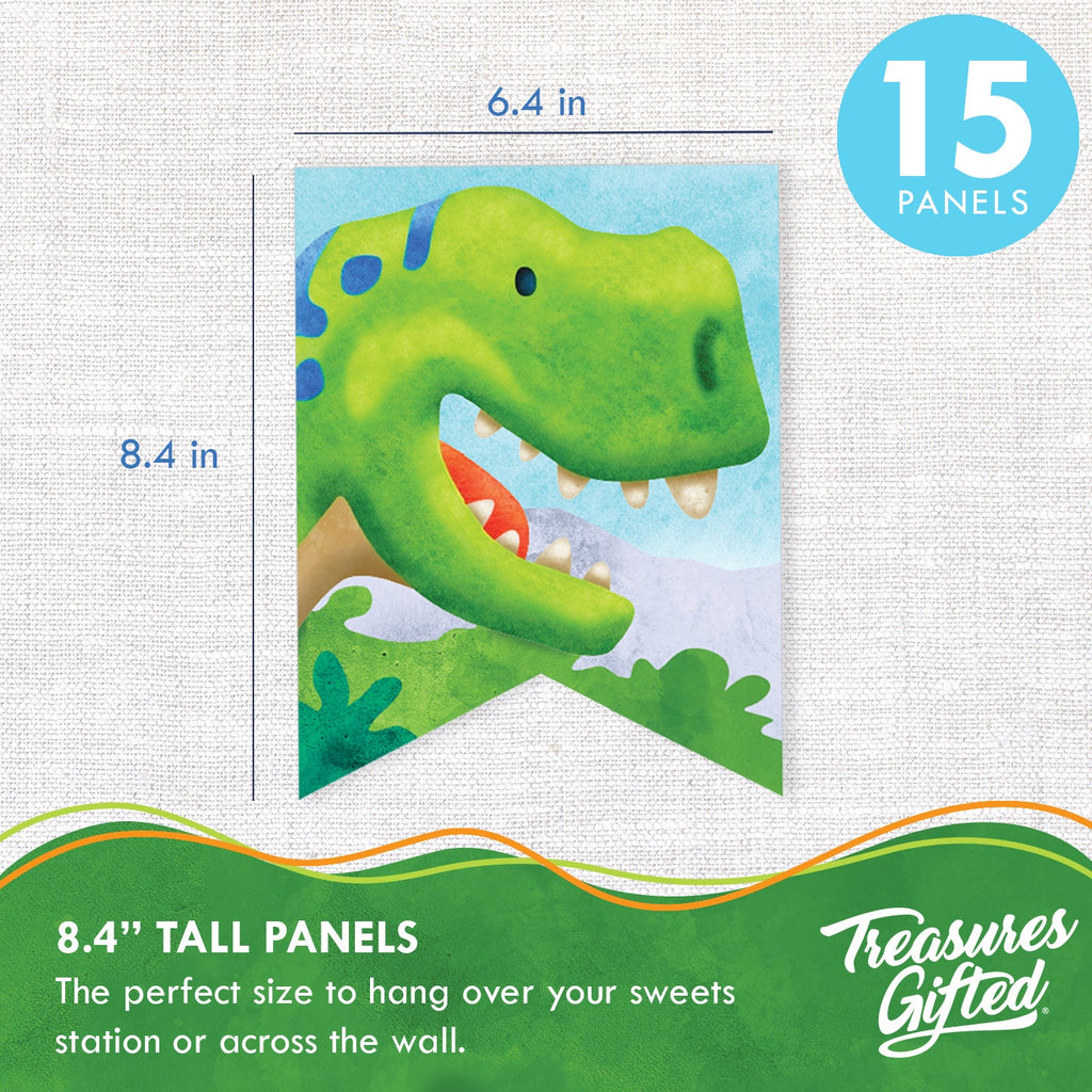 Dinosaur Birthday Banner - Dinosaur Party Supplies