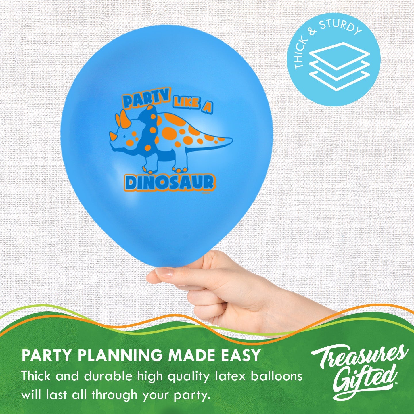 Dinosaur Balloon Bouquet - Dinosaur Party Supplies