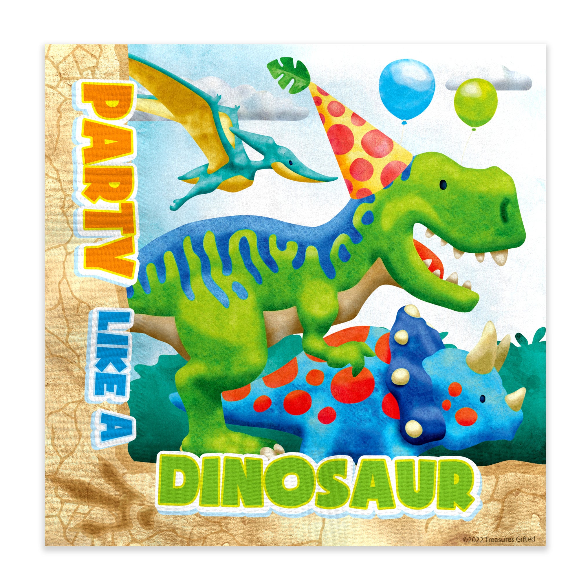 Dinosaur Napkins - Dinosaur Party Supplies