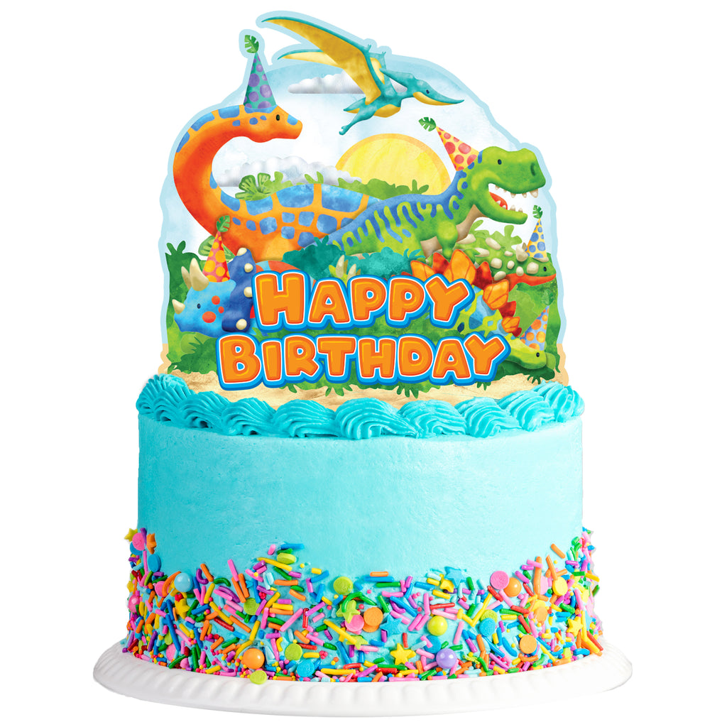 Dinosaur Cake Topper - Dinosaur Party Supplies