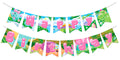 Girl Dinosaur Birthday Banner - Girl Dinosaur Party Supplies