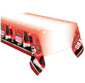 Red Graduation Tablecloth - Red Graduation Party Supplies