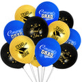 Blue Graduation Balloon Bouquet - Blue Graduation Party Supplies