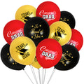 Red Graduation Balloon Bouquet - Red Graduation Party Supplies