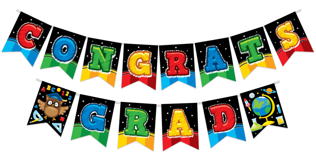 Kindergarten Graduation Banner - Kindergarten Graduation Party Decorations