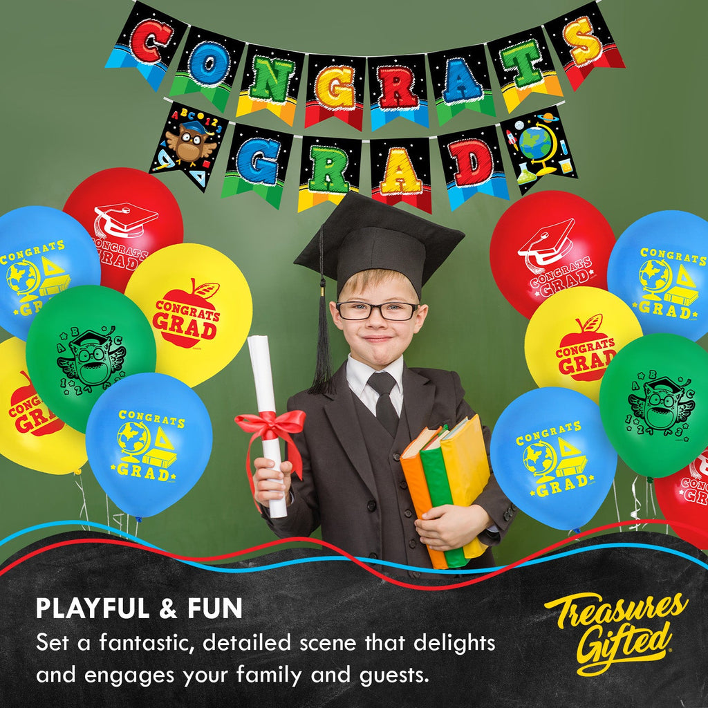 Kindergarten Graduation Banner - Kindergarten Graduation Party Decorations