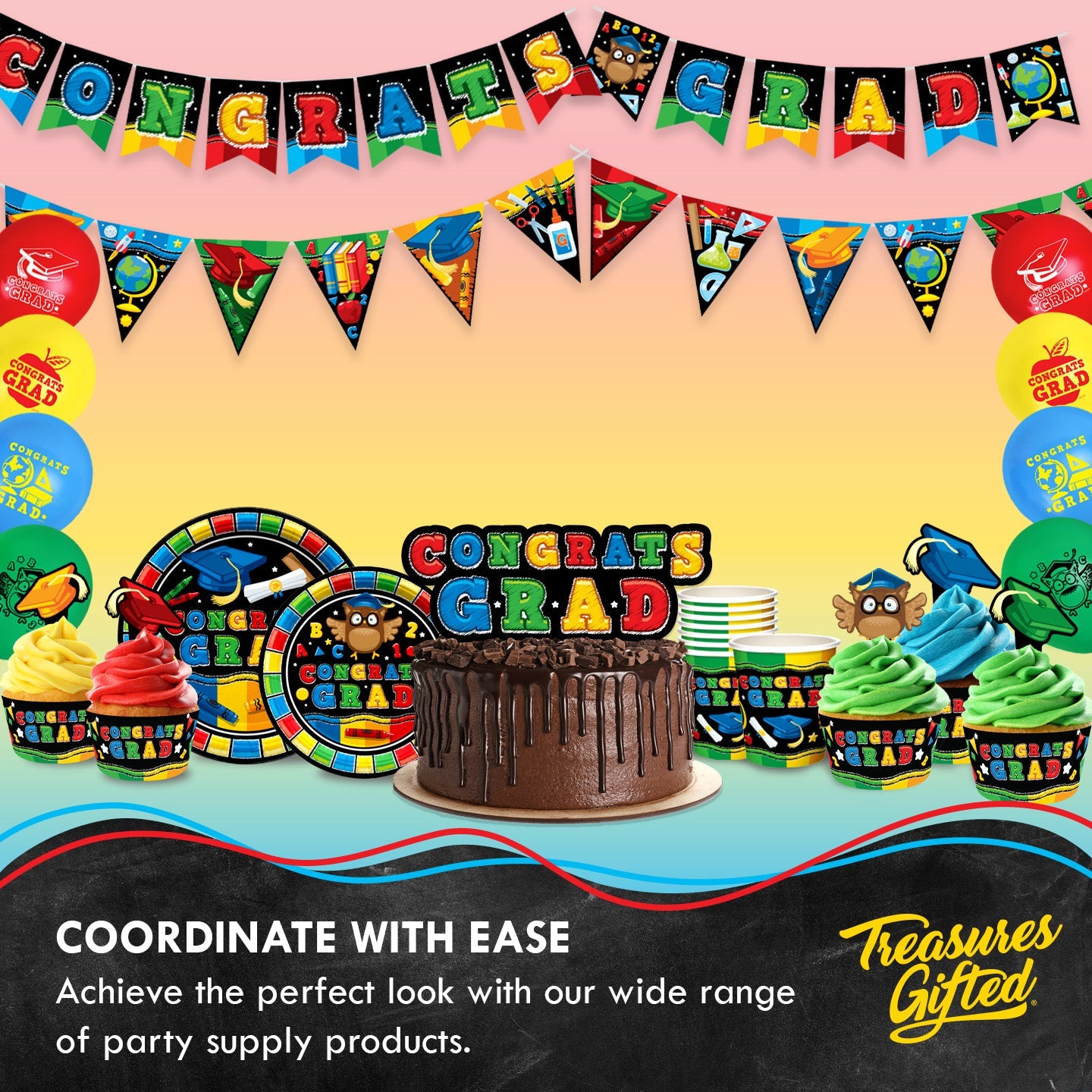 Kindergarten Graduation Banner - Kindergarten Graduation Party Decorations