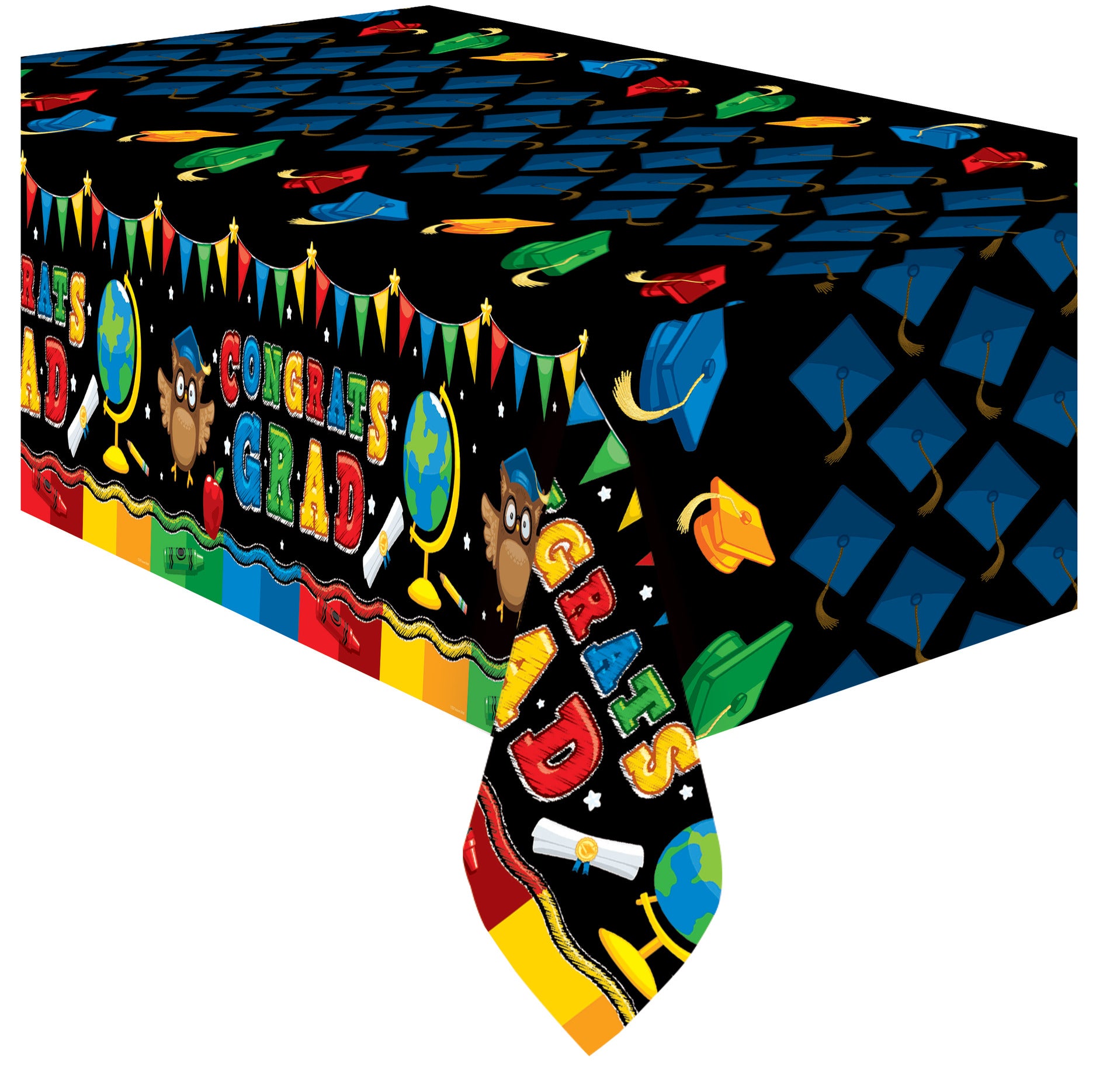 Kindergarten Graduation Tablecloth - Kindergarten Graduation Party Decorations