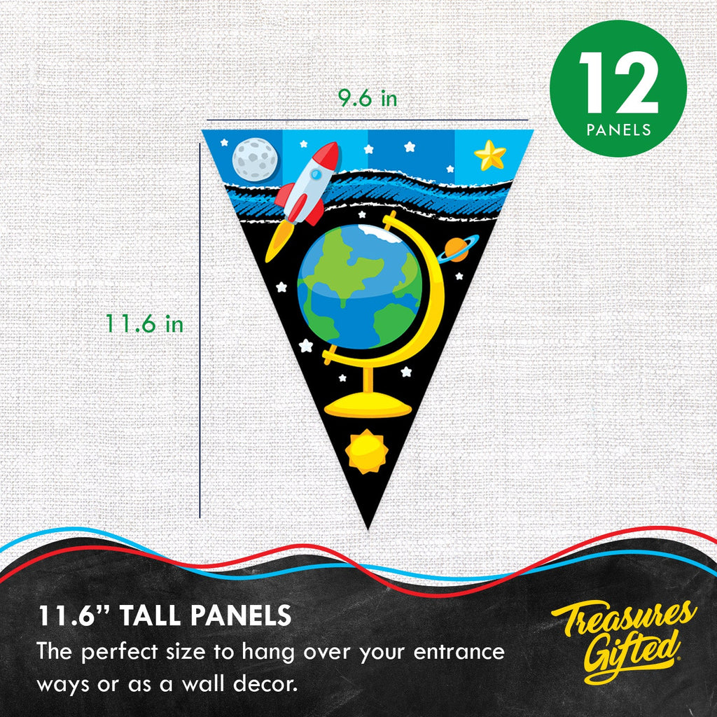 Kindergarten Graduation Banner Pennant - Kindergarten Graduation Party Decorations