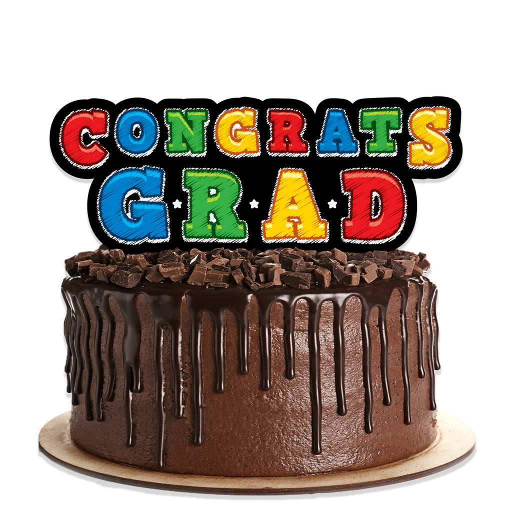 Kindergarten Graduation Cake Topper - Kindergarten Graduation Party Decorations